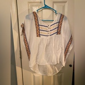 Double zero blouse